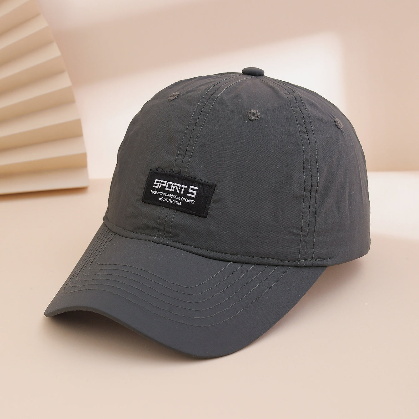 Korean Quick-Dry Embroidered Cap