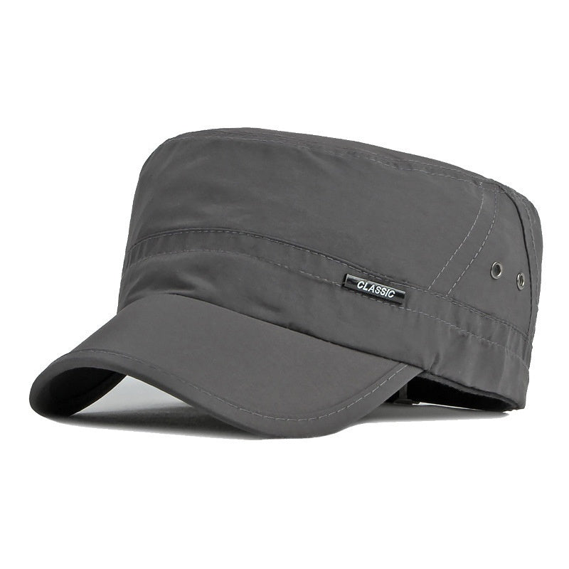 Men's SpringSummer Breathable Sun-Protective Visor Hat