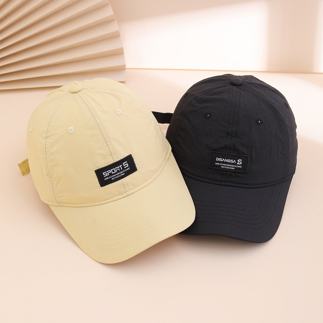 Korean Quick-Dry Embroidered Cap