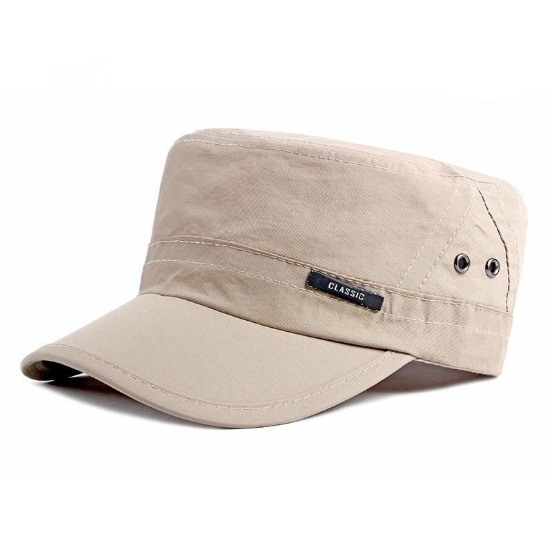 Men's SpringSummer Breathable Sun-Protective Visor Hat