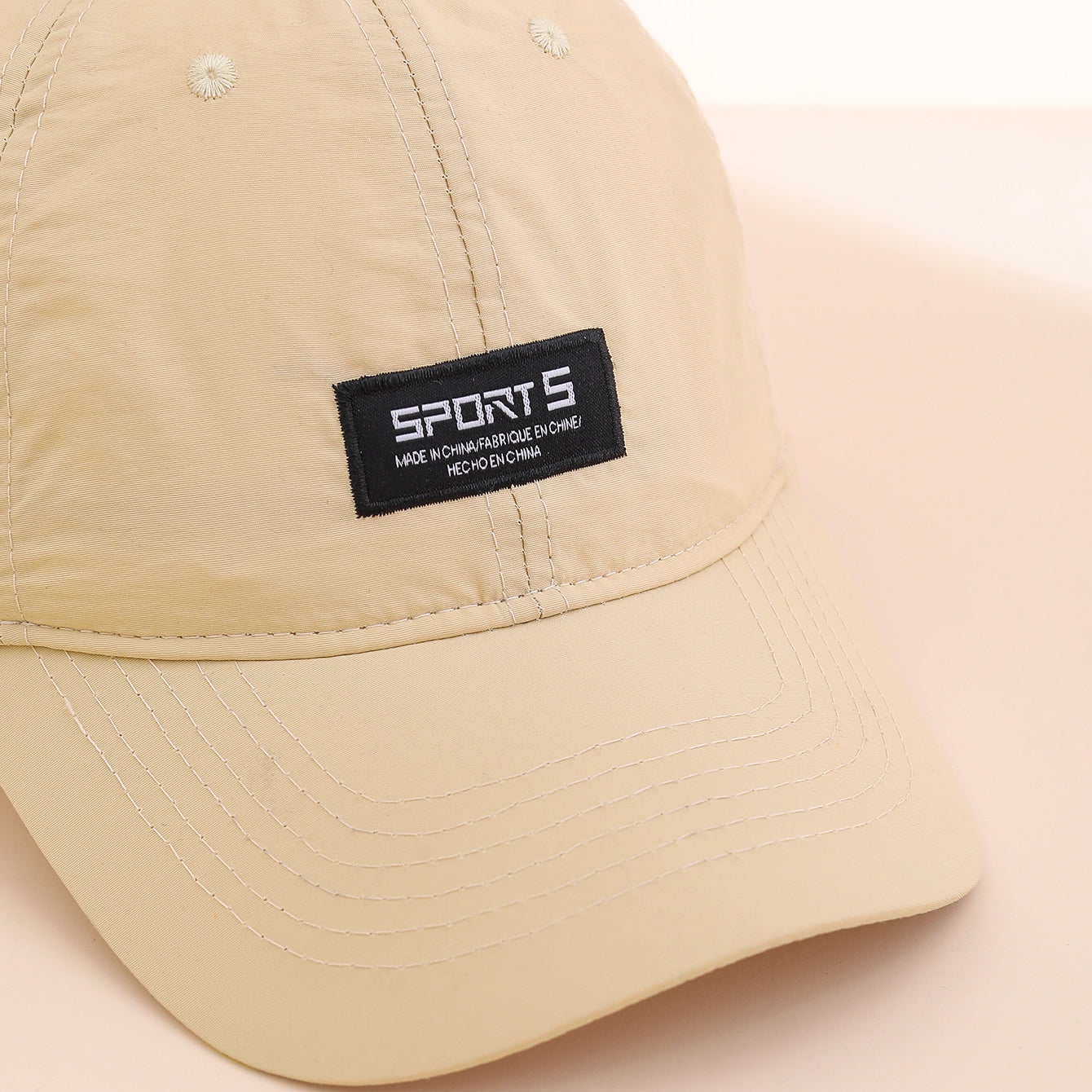 Korean Quick-Dry Embroidered Cap