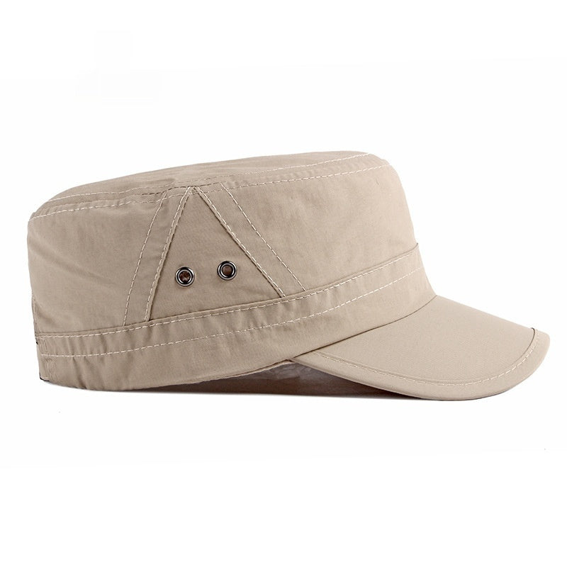 Men's SpringSummer Breathable Sun-Protective Visor Hat