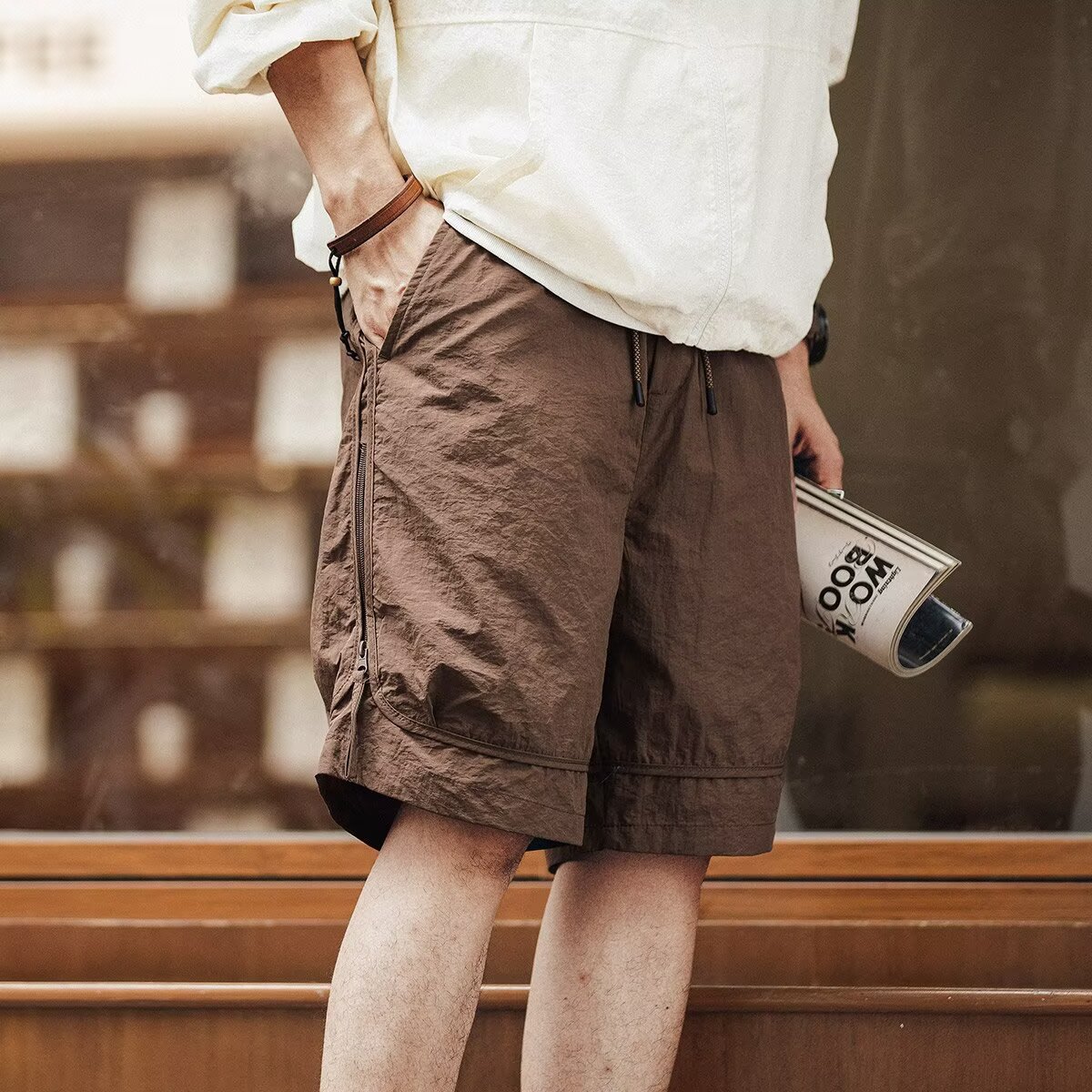 Men’s Breathable Cropped Pants