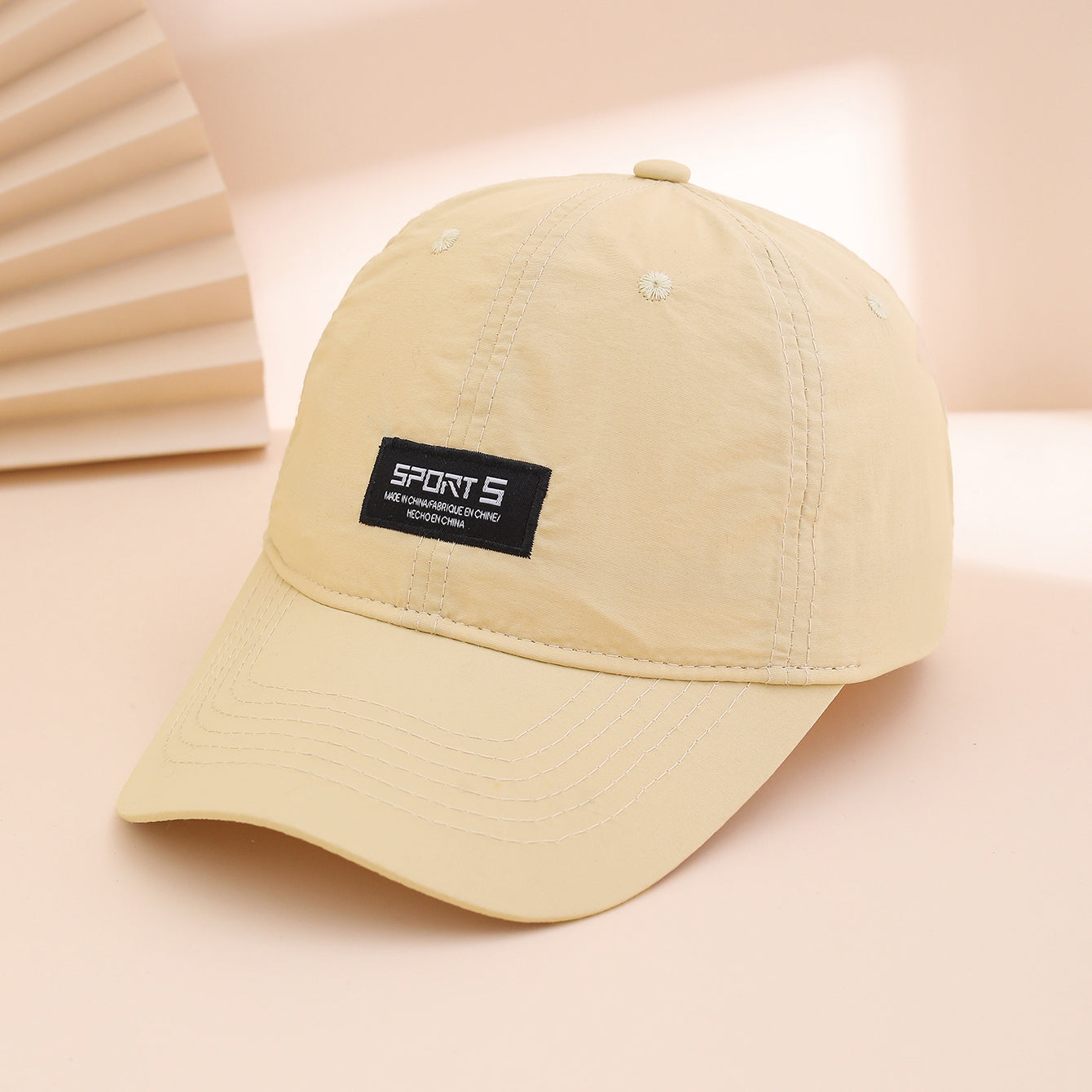 Korean Quick-Dry Embroidered Cap