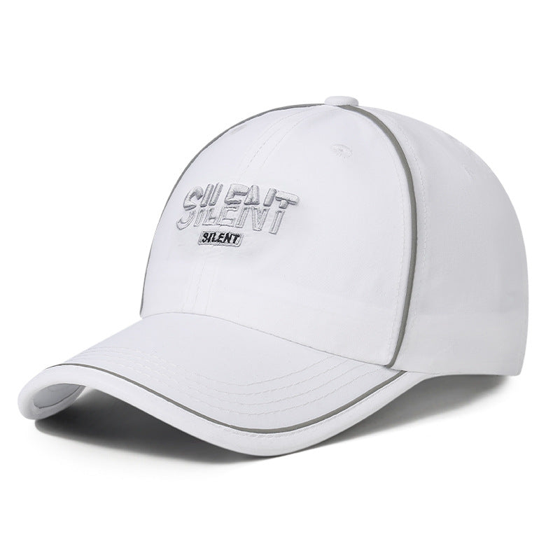 Quick-dry baseball cap with fluorescent detail for everyday wear